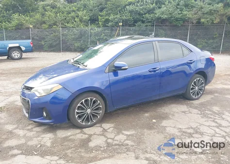 2014 Toyota Corolla S Premium from USA, damaged, VIN 2T1BURHE6EC032997